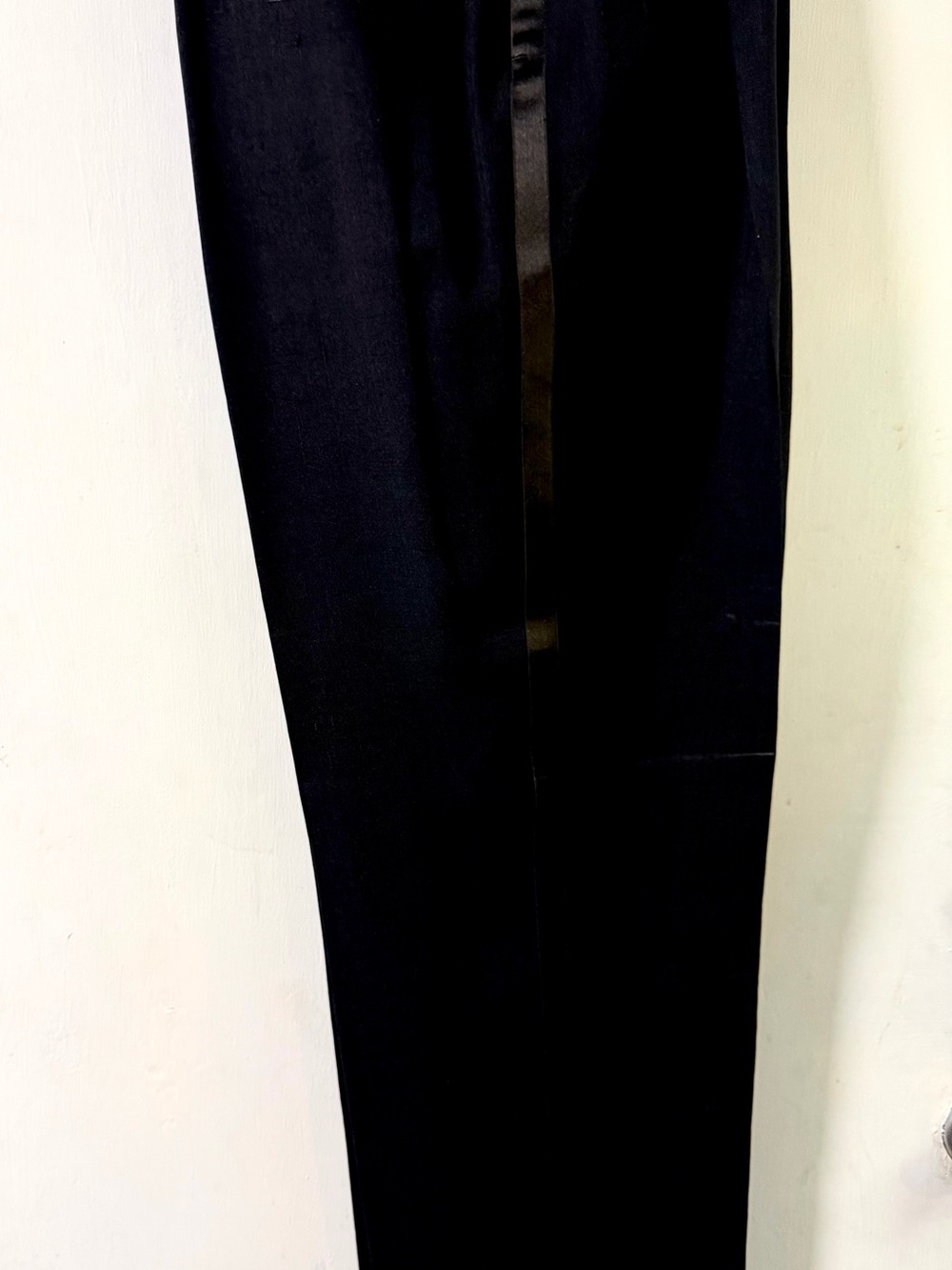 Jos. A. Bank Black Tuxedo Trousers with Satin Stripe